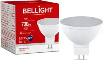 Bellight MR16 220V 8W 4000K GU5.3