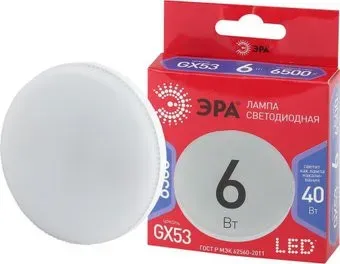 ЭРА RED LINE LED GX-6W-865-GX53 R
