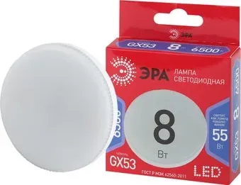 ЭРА RED LINE LED GX-8W-865-GX53 R