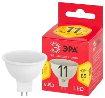 ЭРА RED LINE LED MR16-11W-827-GU5.3 R