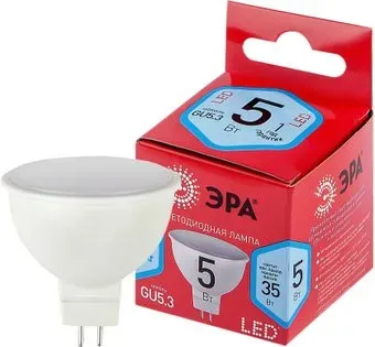 ЭРА RED LINE LED MR16-5W-840-GU5.3 R