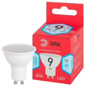 ЭРА LED MR16-9W-840-GU10 R