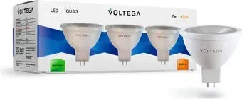 Voltega Simple MR16 7W 2800K 38° GU5.3 7178 (3 шт)