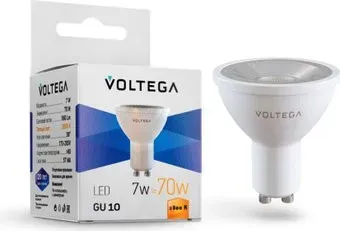 Voltega Simple MR16 7W 2800K 38° GU10 7060