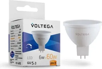 Voltega Simple MR16 6W 2800K 110° GU5.3 DIM 7170
