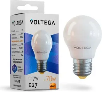 Voltega Simple Globe 7W 2800K E27 7052
