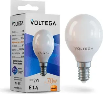 Voltega Simple Globe 7W 2800K E14 7054