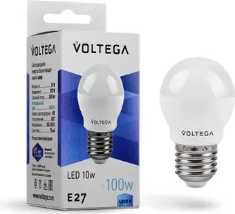 Voltega Simple Globe 10W 4000K E27 8456