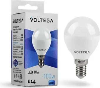 Voltega Simple Globe 10W 4000K E14 8454