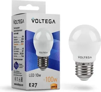 Voltega Simple Globe 10W 2800K E27 8455