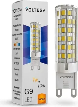 Voltega Simple Capsule 7W 3000K G9 7187