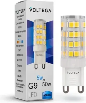 Voltega Simple Capsule 5W 4000K G9 7186