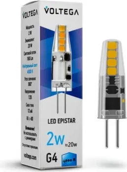 Voltega Simple Capsule 2W 4000K G4 12V 7143