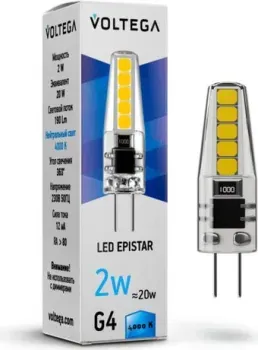 Voltega Simple Capsule 2W 4000K G4 7145