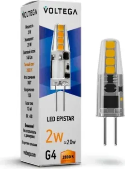 Voltega Simple Capsule 2W 2800K G4 12V 7142