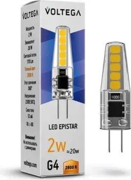 Voltega Simple Capsule 2W 2800K G4 7144