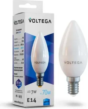 Voltega Simple Candle 7W 4000K E14 7049
