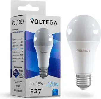 Voltega Simple A60 15W 4000K E27 7157