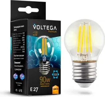 Voltega Crystal Graphene Globe 9W 2800K E27 7138