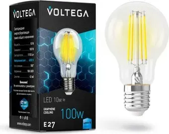 Voltega Crystal Graphene A60 10W 4000K E27 7101
