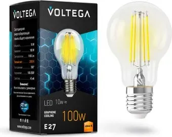 Voltega Crystal Graphene A60 10W 2800K E27 7102