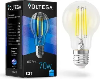Voltega Crystal A60 7W 4000K E27 7141