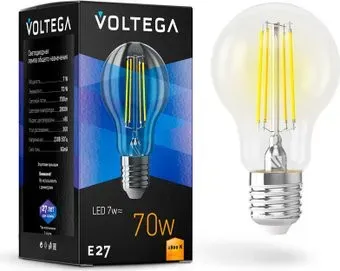 Voltega Crystal A60 7W 2800K E27 7140