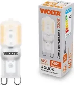 Wolta WSTD-JCD-5W4KG9-P 5Вт 4000K G9