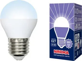 Volpe E27 11Вт G45 6500К Norma UL-00003833