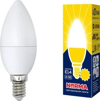 Volpe E14 9Вт С37 3000К Norma UL-00003804