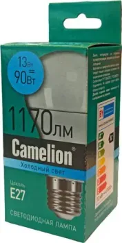 Camelion Е27 13Вт 4000K A65 15070