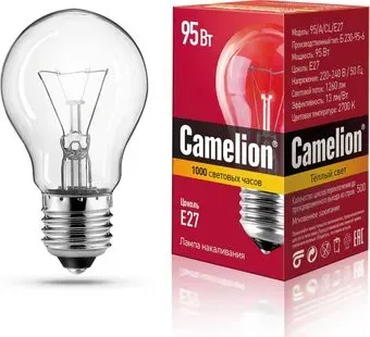 Camelion 95Вт 230V Е27 10279