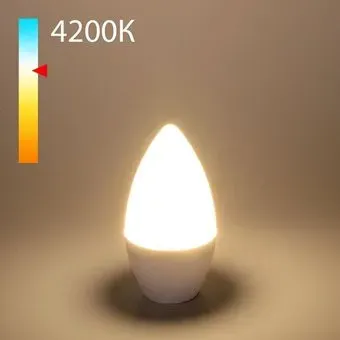 Elektrostandard Свеча C37 8W 4200K E14 BLE1403