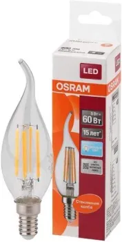 Osram LS BA60 5W/840 E14 220-240V CL FIL