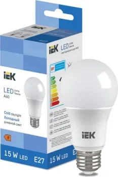 IEK LED Bulb A60 1500lm 6500K E27