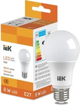 IEK LED Bulb A60 710lm 3000K E27