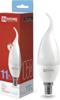 In Home LED-Свеча на ветру-VC 11Вт 230В Е14 6500К 1050Лм 4690612030494