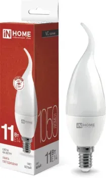 In Home LED-Свеча на ветру-VC 11Вт 230В Е14 4000К 1050Лм 4690612030470