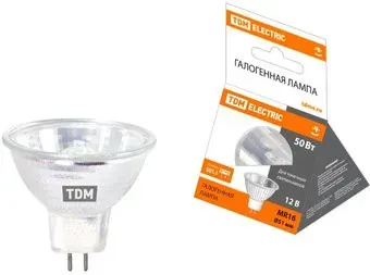 TDM Electric MR16 - 50 Вт - 12 В - GU5.3 SQ0341-0007