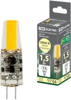 TDM Electric G4-1,5 Вт-AC/DC 12 В-3000 К SQ0340-0090