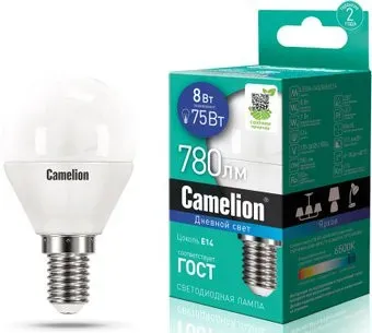Camelion LED8-G45/865/E14