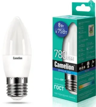 Camelion LED8-C35/865/E27