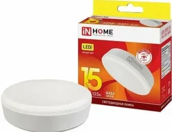 In Home LED-GX53-VC 15Вт 230В 3000К 1200Лм 4690612020815