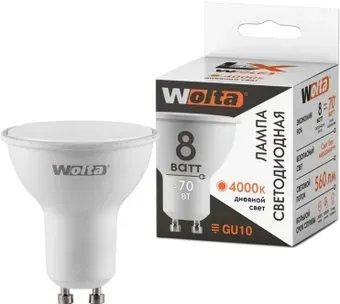 Wolta LX 30SPAR16-230-8GU10 8Вт 4000K GU10