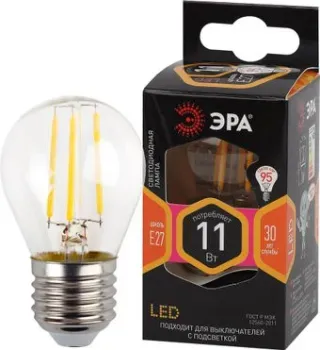 ЭРА F-LED P45-11W-827-E27 Б0047013