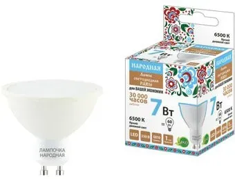 TDM Electric PAR16 7 Вт 230 В 6500 К GU10 SQ0340-1663