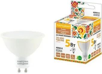 TDM Electric PAR16 5 Вт 230 В 4000 К GU10 SQ0340-1659