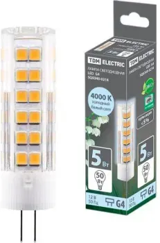 TDM Electric G4-5 Вт-AC/DC 12 В-4000 К SQ0340-0214