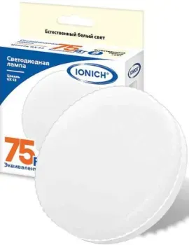 Ionich ILED-SMD2835-8Вт-720Лм-230В-4000К-GX53 1133