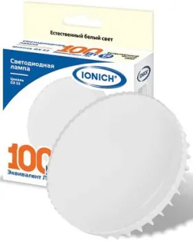 Ionich ILED-SMD2835-12Вт-1080Лм-230В-4000К-GX53 1139